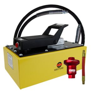 5 Quart Metal Reservoir Air Hydraulic Pump Kit